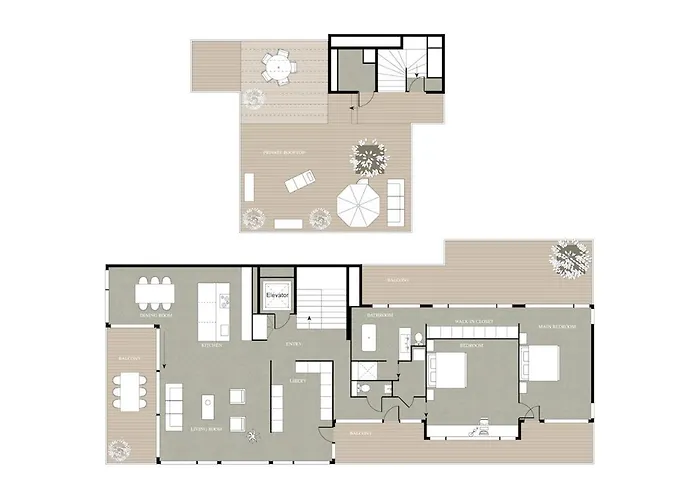 Luxury Penthouse - 360 Attic